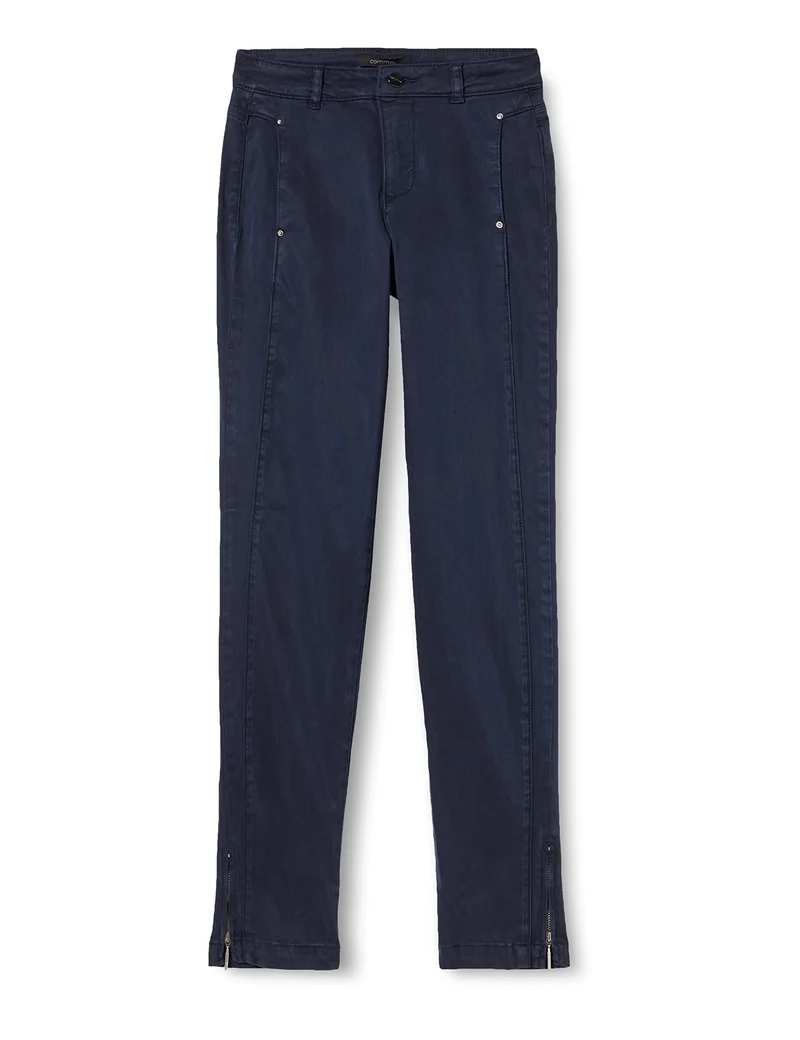 Comma Stoffhose Blau