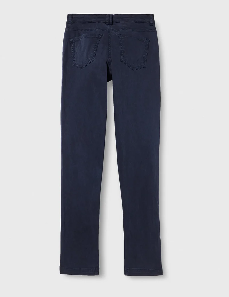 Comma Stoffhose Blau