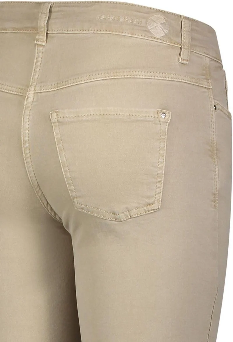 MAC HOSEN Slim Fit Jeans Beige