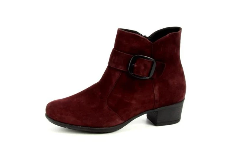 Solidus Stiefeletten dunkelrot