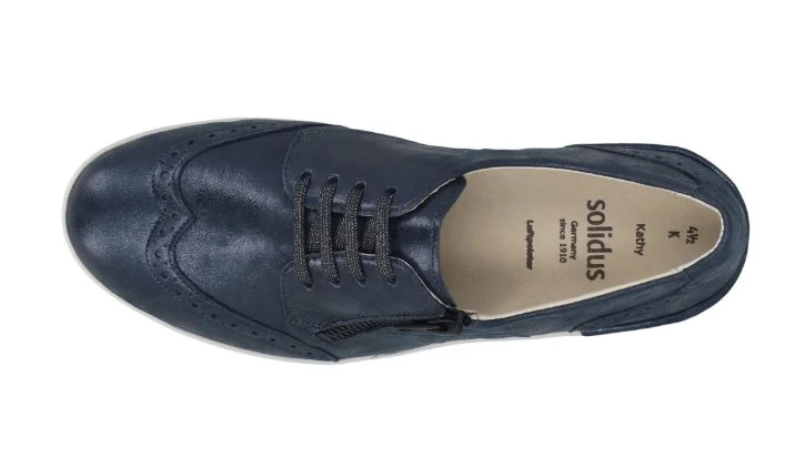 Solidus Schnürschuh Dunkelblau