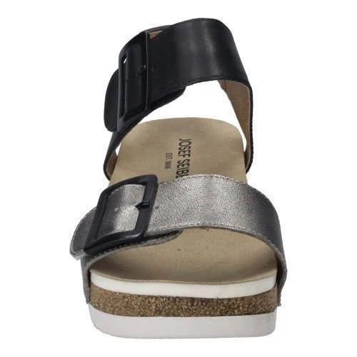 Josef Seibel Keilsandalen blau