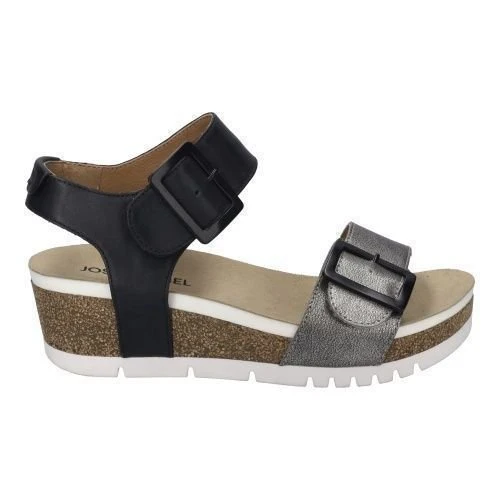Josef Seibel Keilsandalen blau