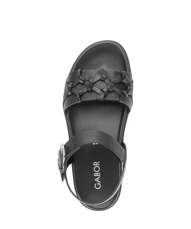 Gabor Riemchen Sandalen schwarz