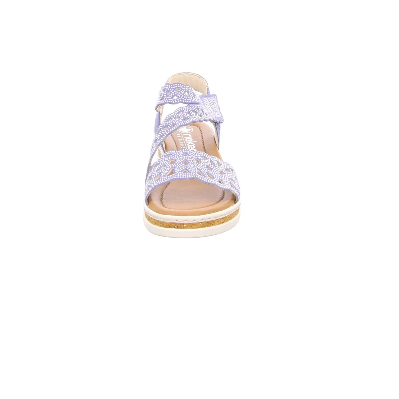Rieker Keilsandalen blau