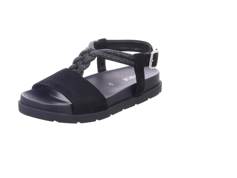Gabor Riemchen Sandalen schwarz