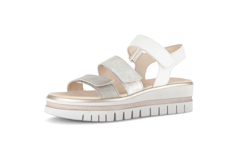 Gabor Riemchen Sandalen creme