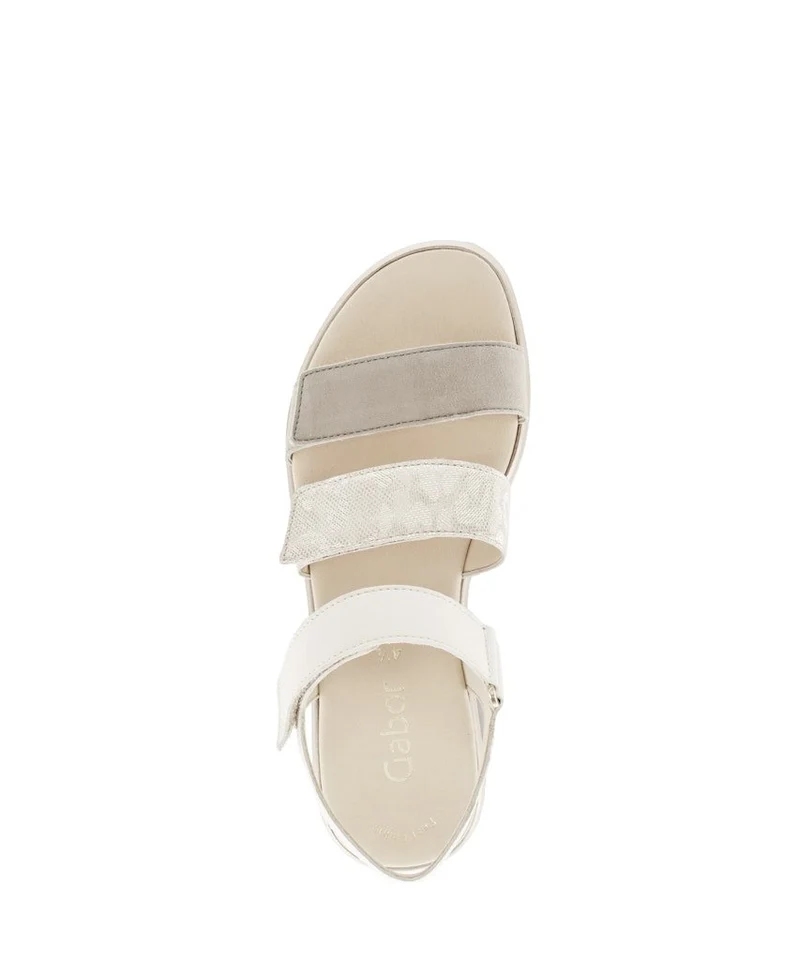 Gabor Riemchen Sandalen creme