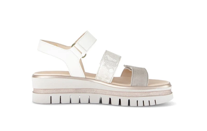 Gabor Riemchen Sandalen creme