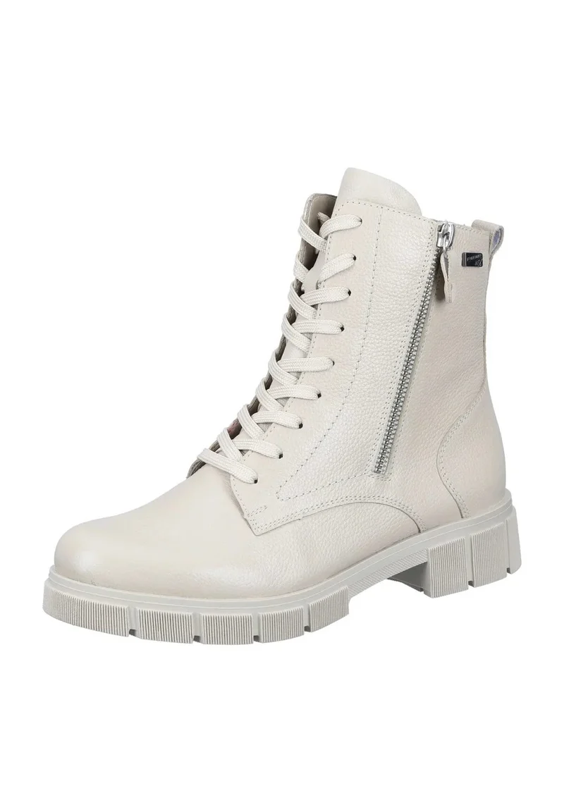 Remonte Schnür-Stiefeletten creme