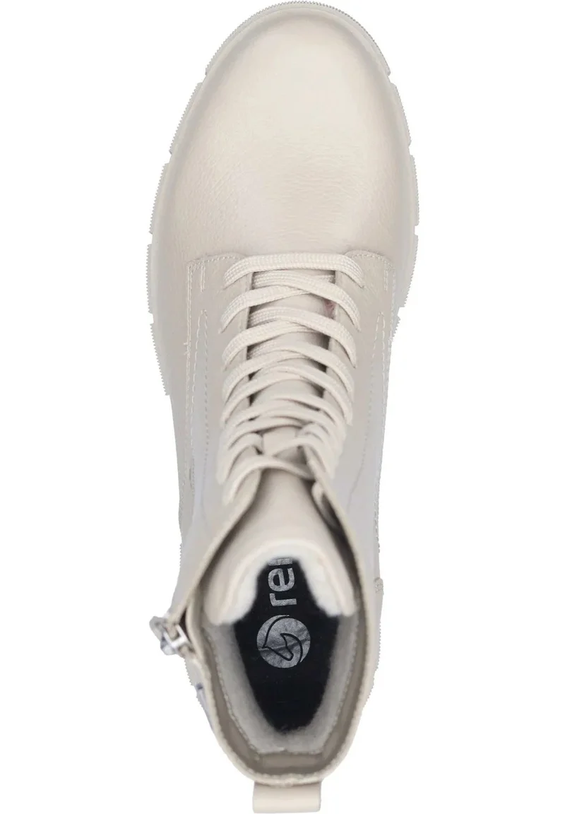 Remonte Schnür-Stiefeletten creme
