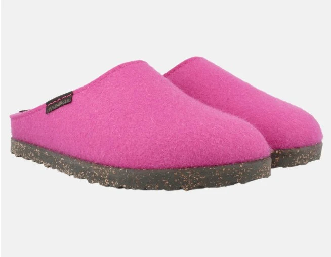 Haflinger Hausschuhe pink