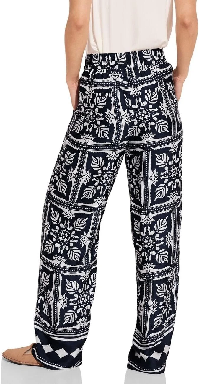 Street One Stoffhose Blau