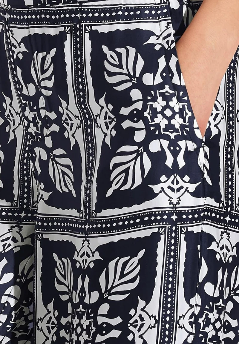 Street One Stoffhose Blau