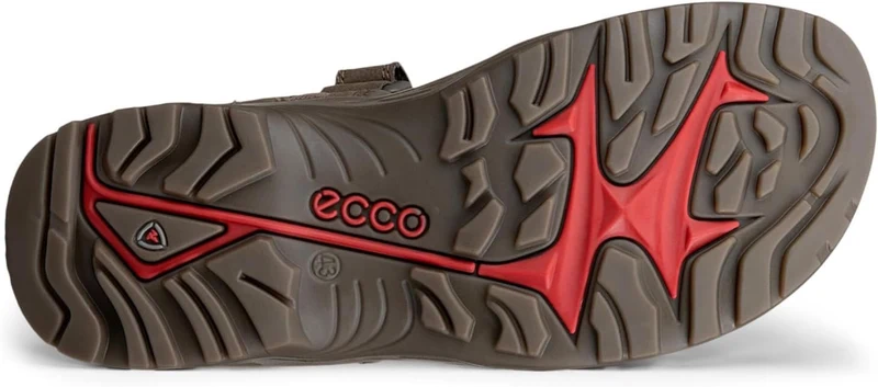 Ecco Outdoorsandalen dunkelbraun