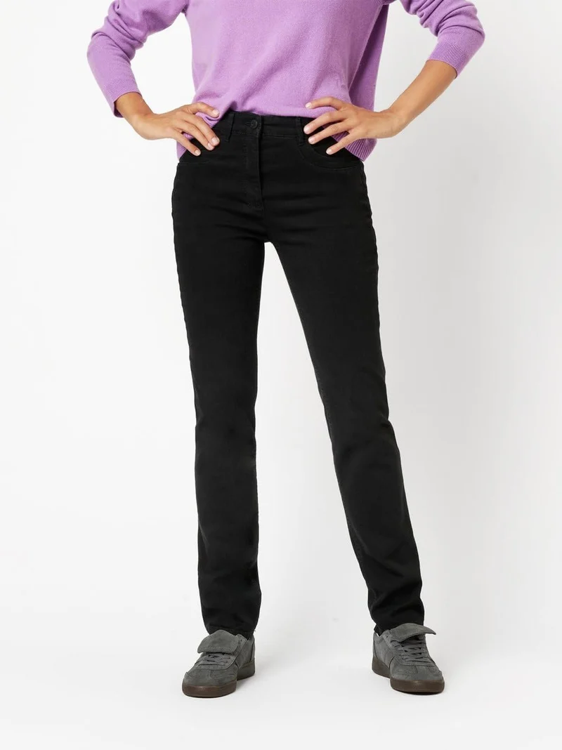 TONI Slim Fit Jeans Schwarz