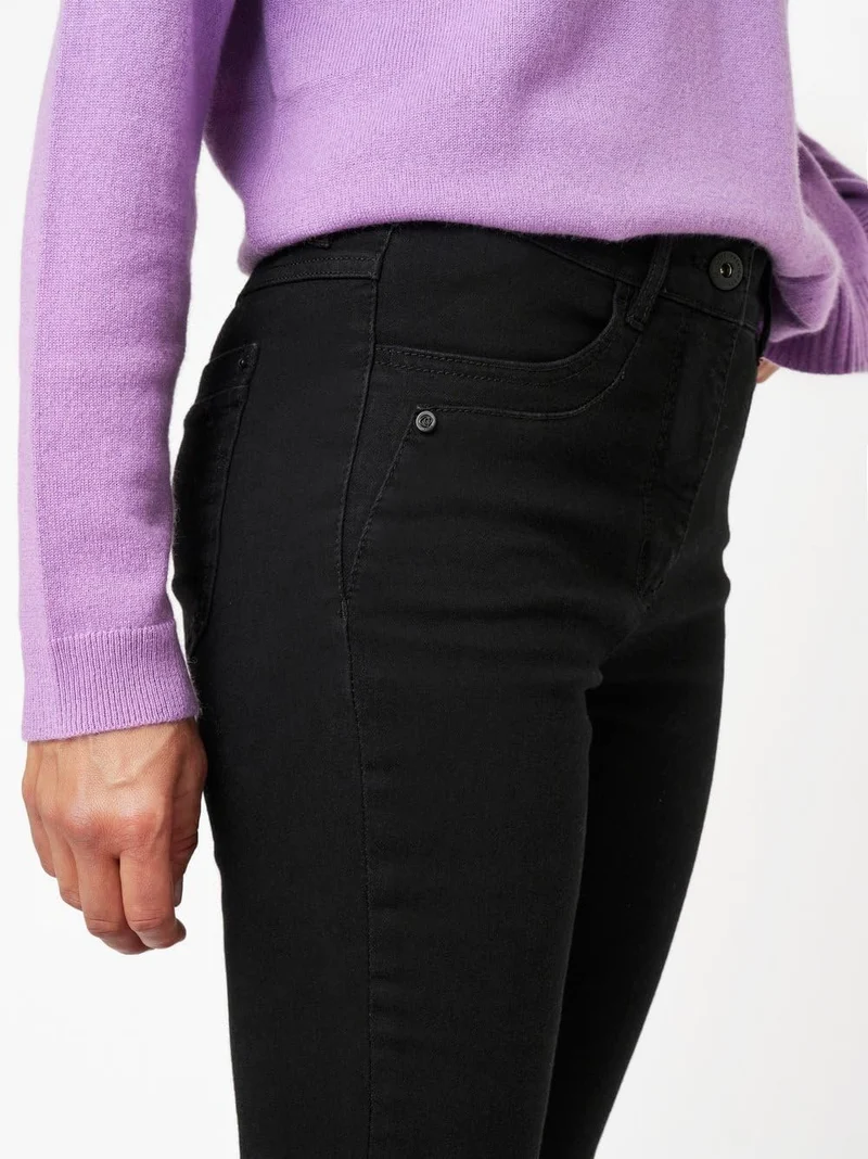 TONI Slim Fit Jeans Schwarz