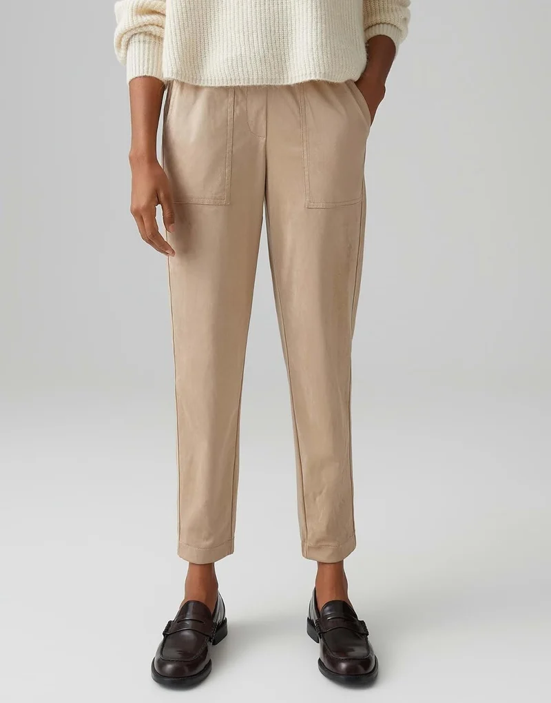 Opus Jogginghose Beige
