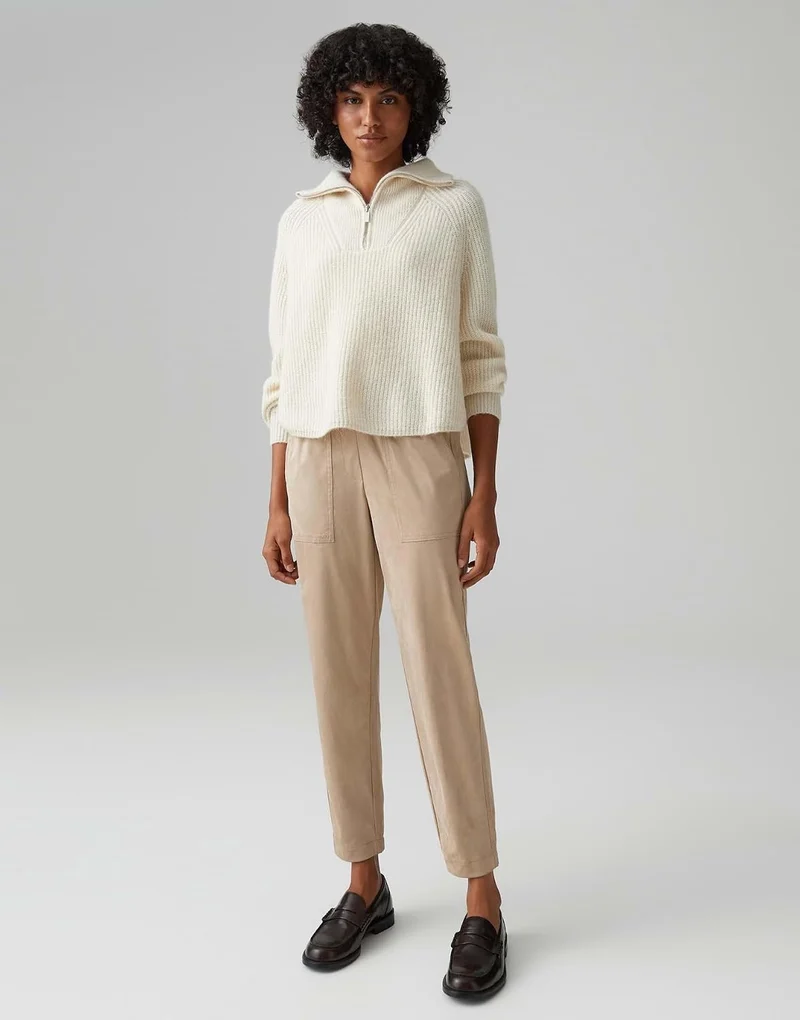 Opus Jogginghose Beige