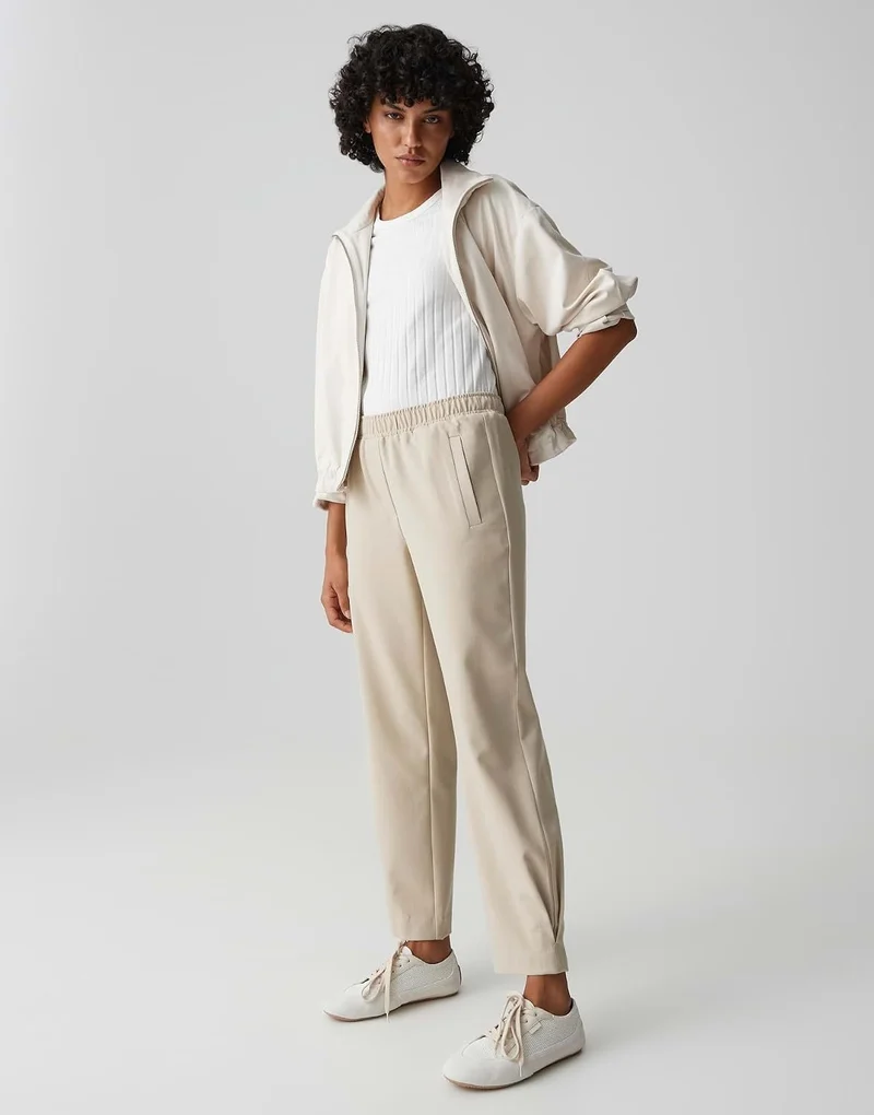 Opus Jogginghose Beige