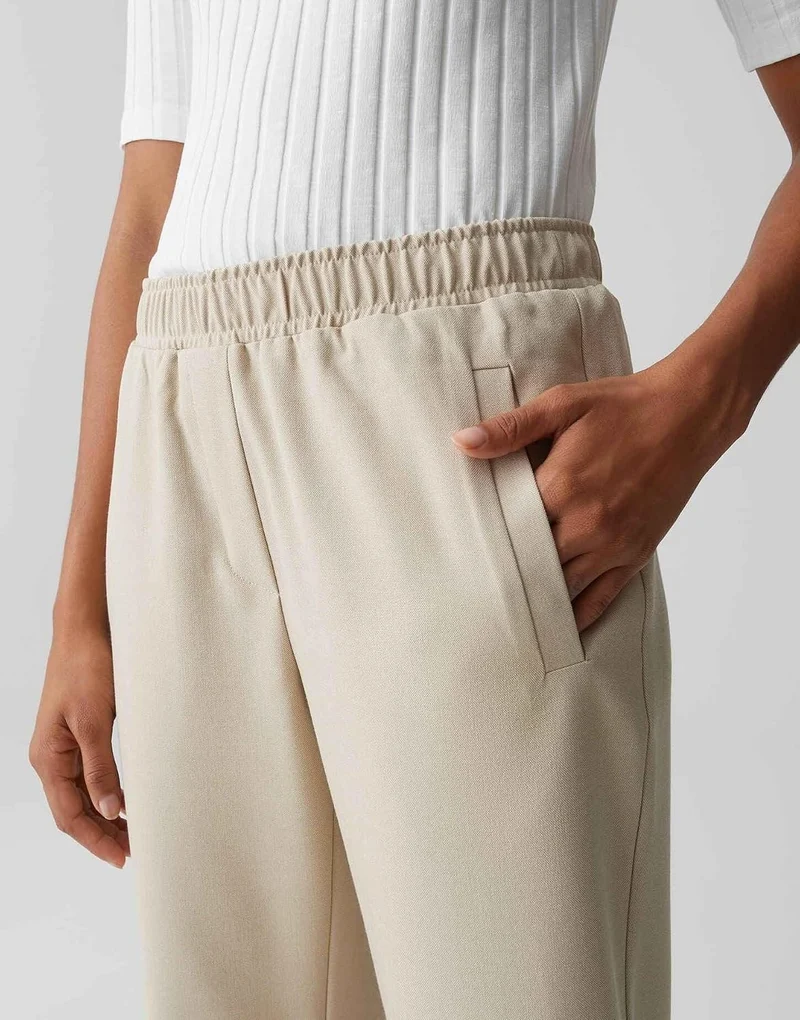 Opus Jogginghose Beige