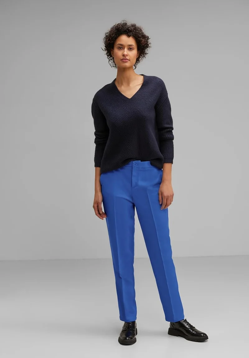 Street One Hose & Shorts Blau