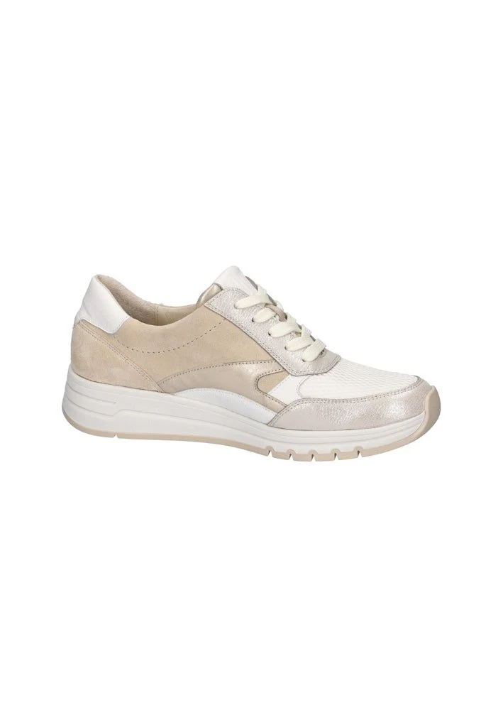 Waldläufer Freizeit Schnürer beige
