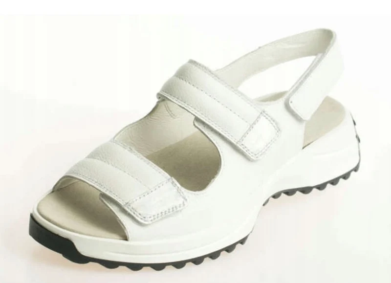 Waldläufer Sandalen weiß