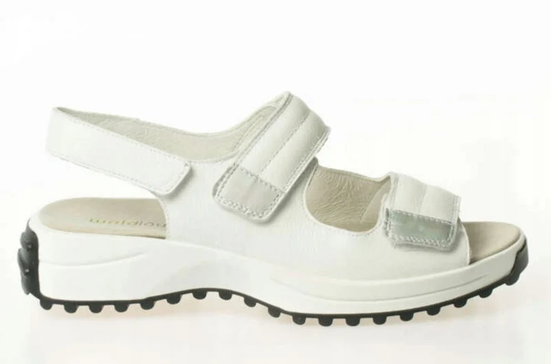 Waldläufer Sandalen weiß