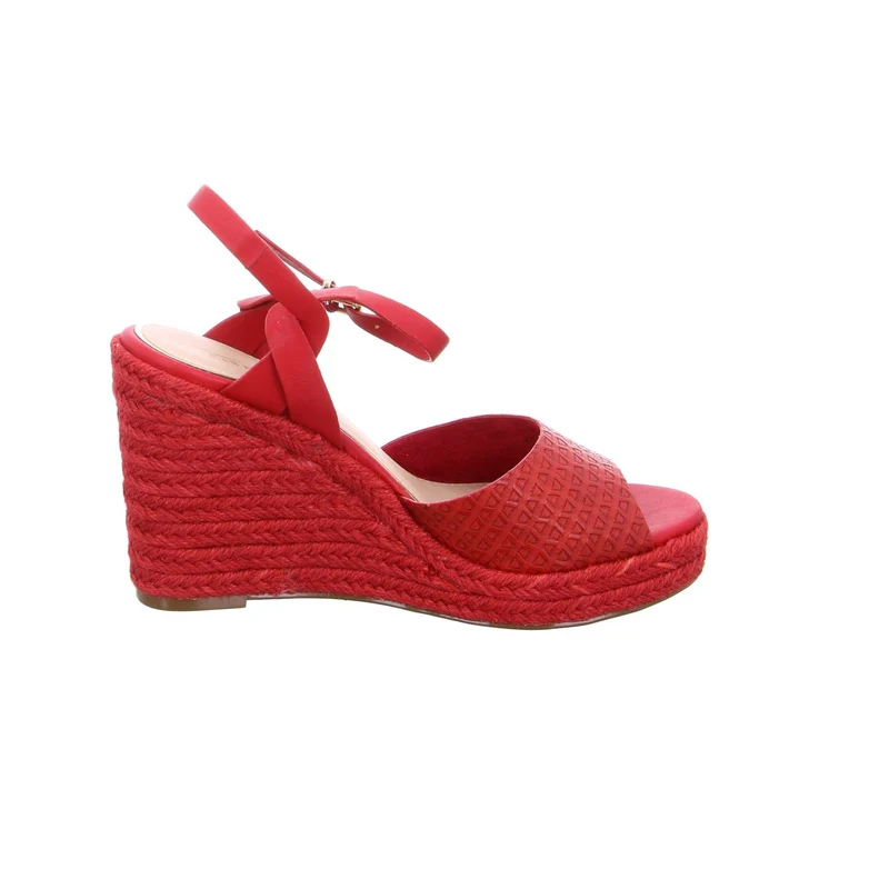 Tamaris Plateau Sandalen Damen Rot