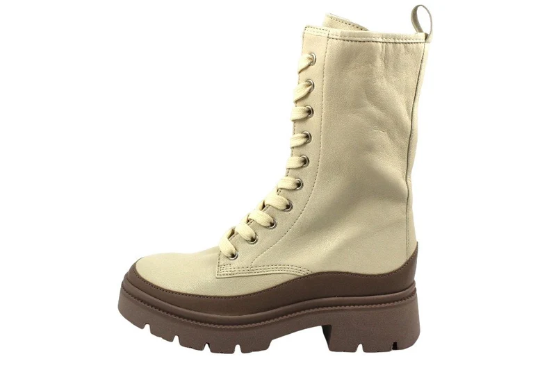 Gabor Schnür-Stiefeletten Damen Beige
