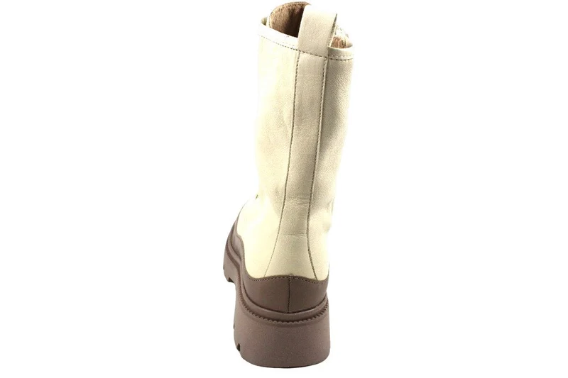 Gabor Schnür-Stiefeletten Damen Beige