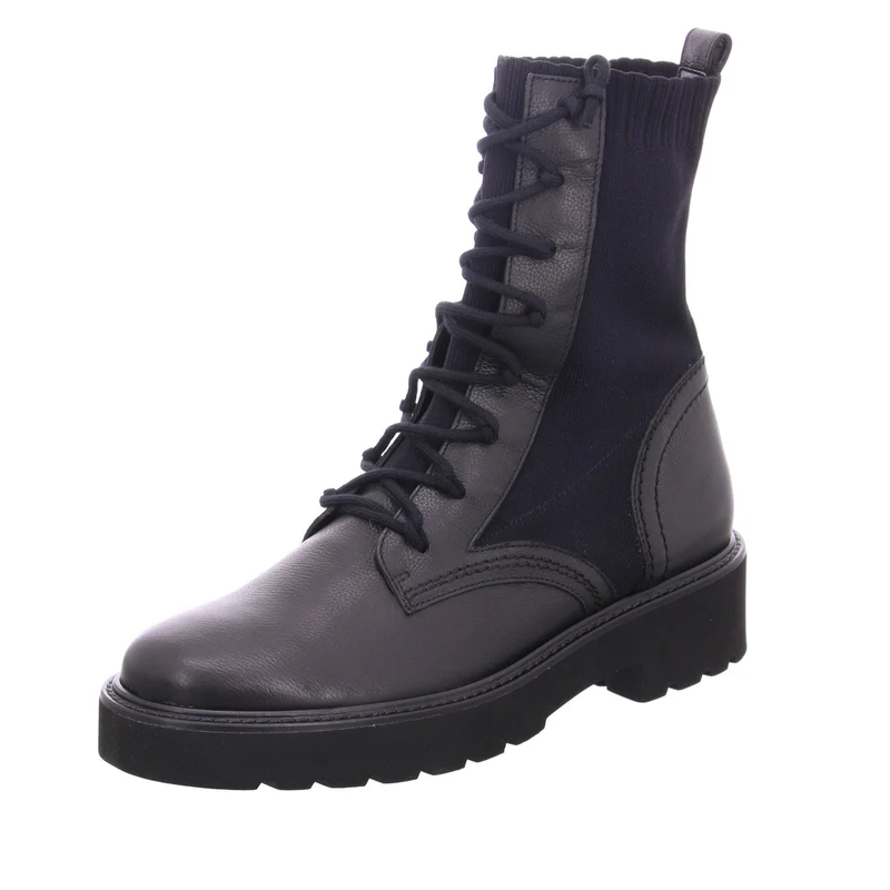 Paul Green Schnür-Stiefeletten Damen Schwarz