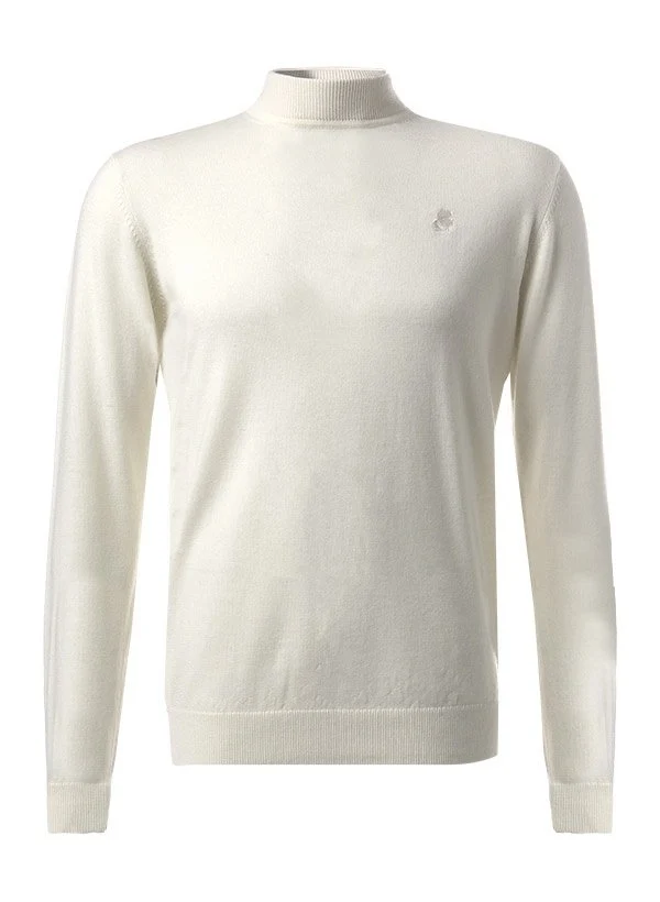 F.D.Fashion Design Stehkragenpullover champagner