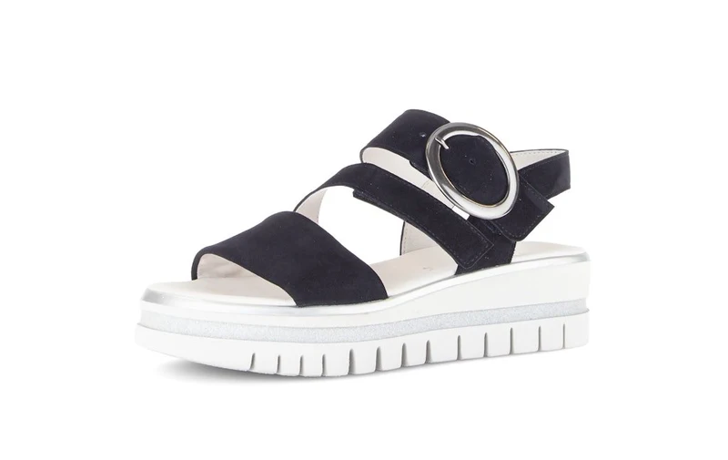 Gabor Riemchen Sandalen Dunkelblau