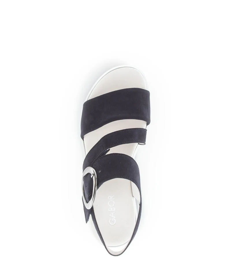 Gabor Riemchen Sandalen Dunkelblau