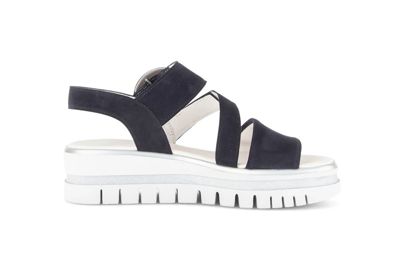 Gabor Riemchen Sandalen Dunkelblau