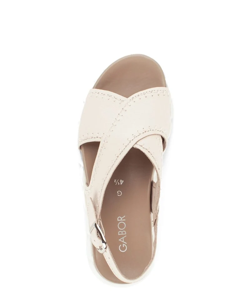Gabor Komfort Sandalen creme