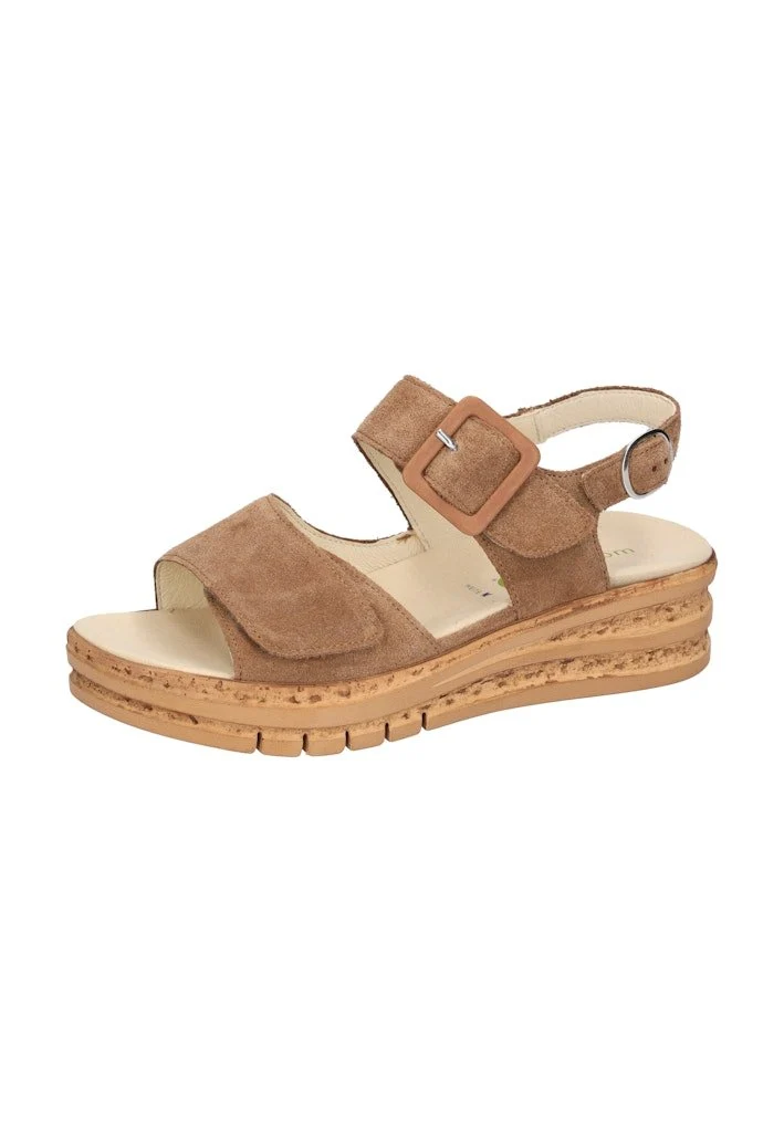 Waldläufer Riemchen Sandalen beige