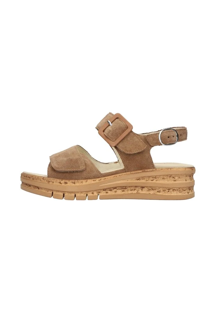 Waldläufer Riemchen Sandalen beige