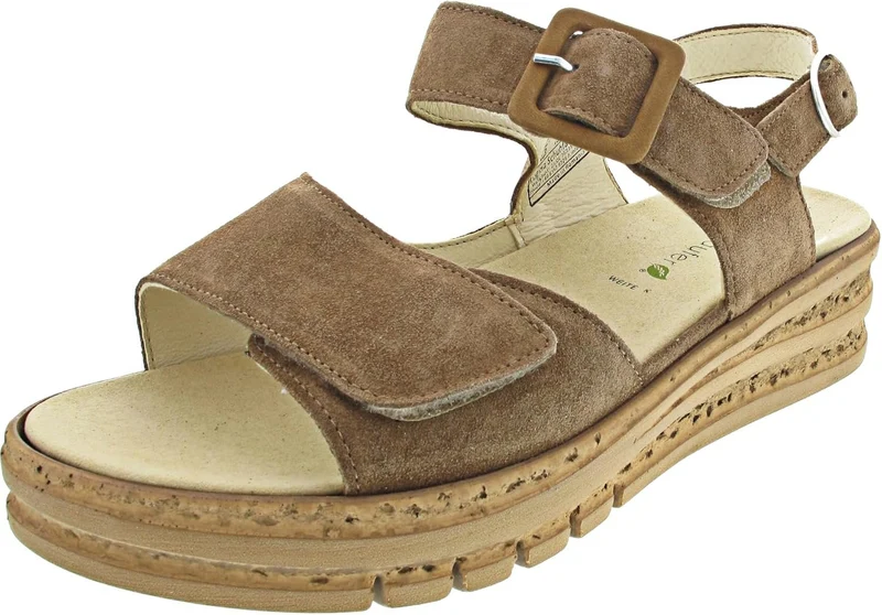 Waldläufer Riemchen Sandalen beige