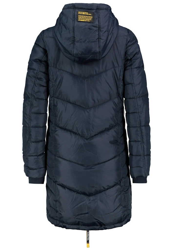 Sublevel Steppmantel blau