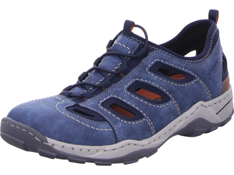 Rieker Slipper blau