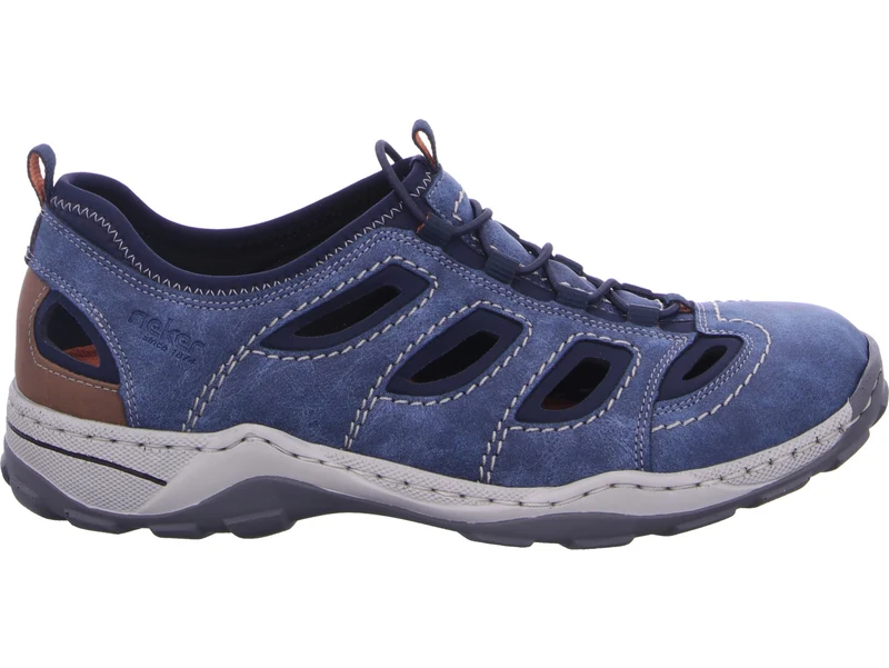 Rieker Slipper blau