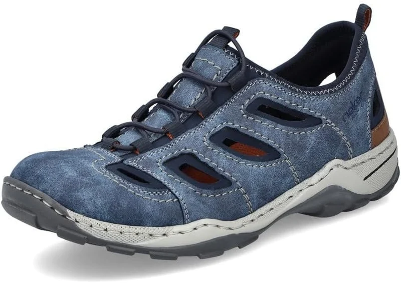 Rieker Slipper blau