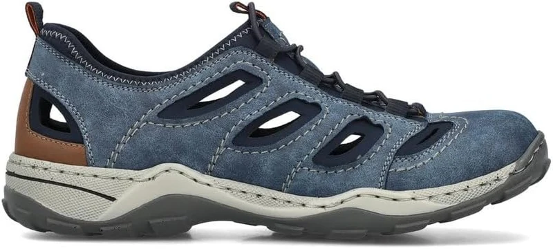 Rieker Slipper blau