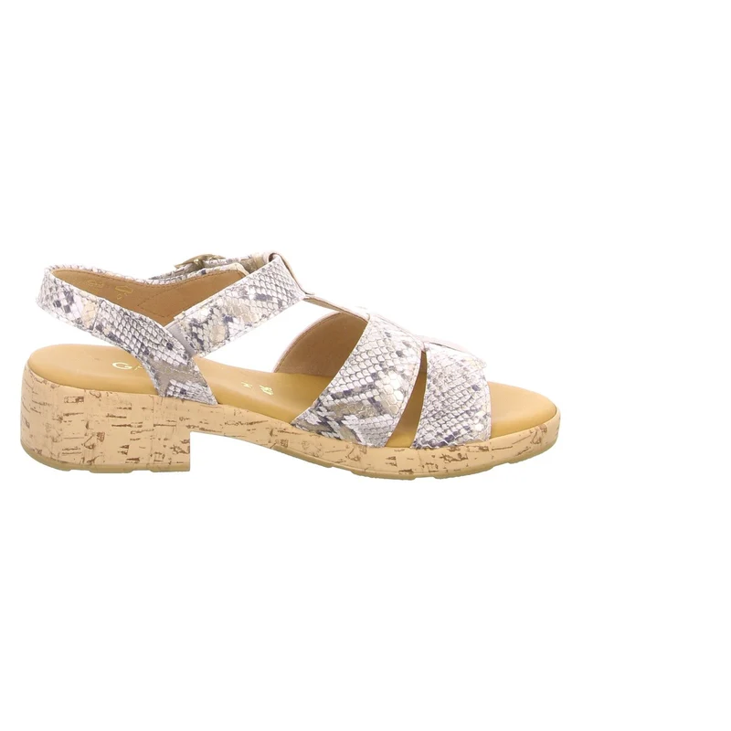 Gabor Keilsandalen animalprint