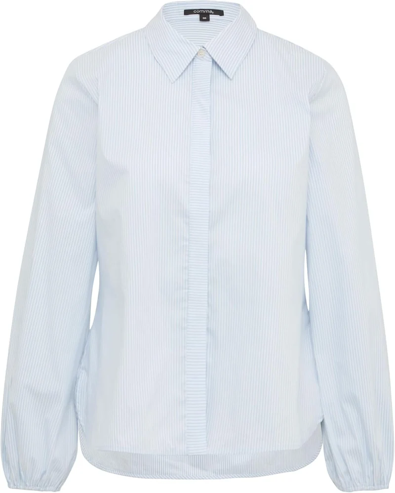 Comma Bluse Blau