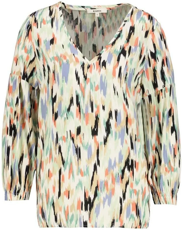 Garcia B30232_ladies shirt ls weiß