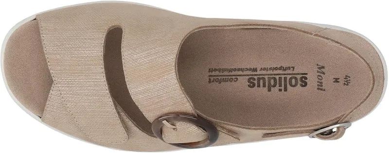 Solidus Keilsandalen rosa